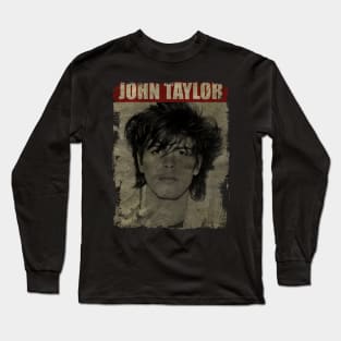 TEXTURE ART-John Taylor - RETRO STYLE Long Sleeve T-Shirt